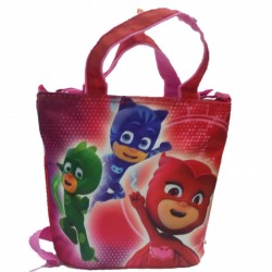 BORSA tracolla SHOPPING BAMBINI PJ MASKS -SUPER PIGIAMINI GIRL GUFETTA