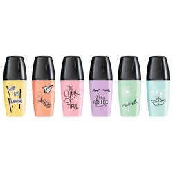 STABILO BOSS MINI Pastellove Evidenziatore colori assortiti - Confezione da 6