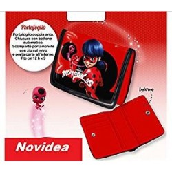 Portafoglio Doppia Anta Portamonete MIRACULOUS LADYBUG